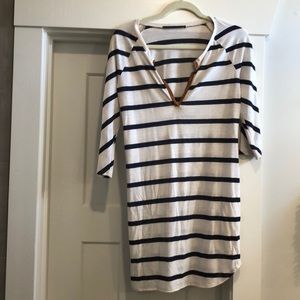 Anthropologie Twenty lightweight nautical top
